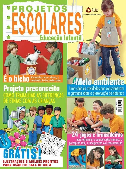 Title details for Projetos Escolares - Educação Infantil by Online Editora - Available